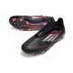 Zapatos Adidas F50 Elite Laceless FG Negro Rojo