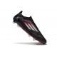 Zapatos Adidas F50 Elite Laceless FG Negro Rojo