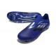 Zapatos Adidas F50 Elite Laceless FG Azul