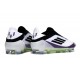 Zapatos Adidas F50 Elite Laceless FG X Messi Ftwr Blanco Negro Morado Unity