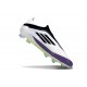 Zapatos Adidas F50 Elite Laceless FG X Messi Ftwr Blanco Negro Morado Unity