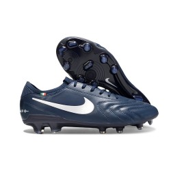Botas Nike Tiempo Legend 10 Elite FG Marina Blanco