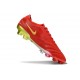 Botas Nike Tiempo Legend 10 Elite FG Rojo Dorado