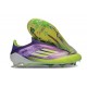 Adidas F50 Elite Sin Cordones FG Morado Rush Ftwr Blanco Limón Lúcido