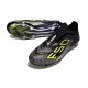 Bota de Fútbol Adidas F50 Elite Sin Cordones FG Negro Hierro Met. Limón Lúcido