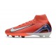 Nike Air Zoom Mercurial Superfly 10 Elite FG Rojo Blanco Negro