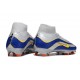 Nike Air Zoom Mercurial Superfly 10 Elite FG Plateada Azul Amarillo