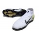 Nike Air Zoom Mercurial Superfly 10 Elite FG Blanco Negro Amarillo