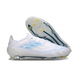 Adidas Bota F50 Elite FG Blanco Azul