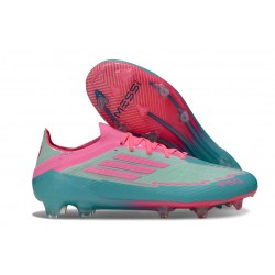 Adidas Bota F50 Elite FG Flash Agua Rosa Lúcido Lucid Cyan