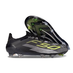 Adidas Bota F50 Elite FG Negro Amarillo