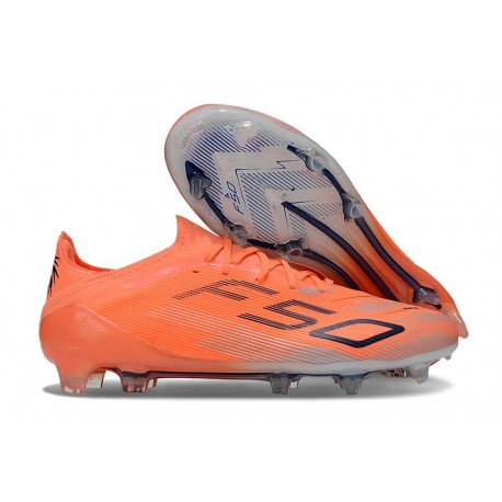 Adidas Bota F50 Elite FG Naranja Negro