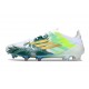 Adidas Bota F50 Elite FG Blanco Verde Dorado
