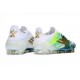 Adidas Bota F50 Elite FG Blanco Verde Dorado