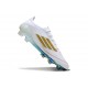 Adidas Bota F50 Elite FG Blanco Verde Dorado