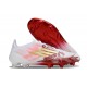 Adidas Bota F50 Elite FG Blanco Rojo Dorado