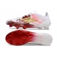 Adidas Bota F50 Elite FG Blanco Rojo Dorado