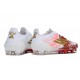 Adidas Bota F50 Elite FG Blanco Rojo Dorado