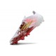 Adidas Bota F50 Elite FG Blanco Rojo Dorado