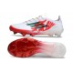 Adidas Bota F50 Elite FG Blanco Rojo Verde