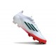 Adidas Bota F50 Elite FG Blanco Rojo Verde