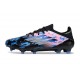 Adidas Bota F50 Elite FG Negro Rosa Azul