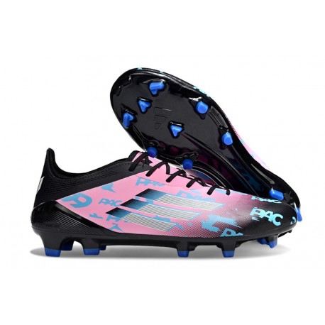 Adidas Bota F50 Elite FG Rosa Negro Azul