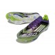 Zapatilla Adidas F50 + Elite FG Morado Rush Blanco Ftwr Limón Lúcido