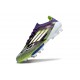 Zapatilla Adidas F50 + Elite FG Morado Rush Blanco Ftwr Limón Lúcido