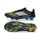 Zapatilla Adidas F50 + Elite FG Negro Hierro Met. Limón Lúcido
