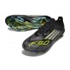 Zapatilla Adidas F50 + Elite FG Negro Hierro Met. Limón Lúcido
