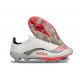 Adidas F50 + Elite FG X MESSI Ftwr Blanco Rojo Lúcido Plateado Met.