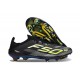 Zapatilla Adidas F50 + Elite FG Negro Hierro Met. Limón Lúcido