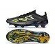 Zapatilla Adidas F50 + Elite FG Negro Hierro Met. Limón Lúcido