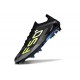 Zapatilla Adidas F50 + Elite FG Negro Hierro Met. Limón Lúcido