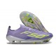 Zapatilla Adidas F50 + Elite FG Violeta Amarillo