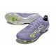 Zapatilla Adidas F50 + Elite FG Violeta Amarillo