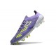 Zapatilla Adidas F50 + Elite FG Violeta Amarillo