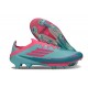 Zapatilla Adidas F50 + Elite FG Flash Agua Rosa Lúcido Lucid Cyan