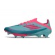 Zapatilla Adidas F50 + Elite FG Flash Agua Rosa Lúcido Lucid Cyan