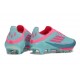 Zapatilla Adidas F50 + Elite FG Flash Agua Rosa Lúcido Lucid Cyan