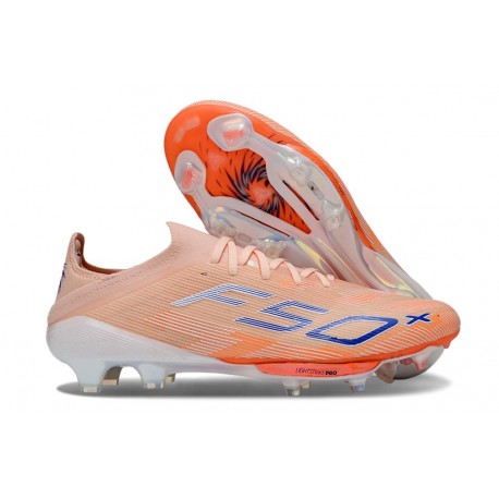 Zapatilla Adidas F50 + Elite FG Arancio Azul