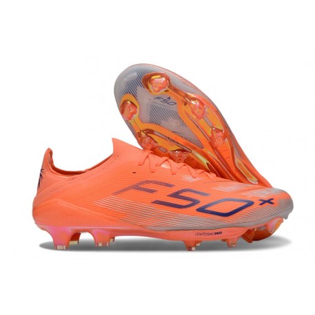 Zapatilla Adidas F50 + Elite FG Arancione Nero