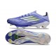 Zapatilla Adidas F50 + Elite FG Violeta Tone Limón Lúcido Morado Rush