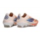 Zapatilla Adidas F50 + Elite FG Arancione Azul