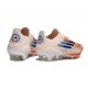 Bota Adidas F50 + Sin Cordones FG Naranja Azul