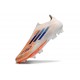 Bota Adidas F50 + Sin Cordones FG Naranja Azul