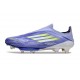 Bota Adidas F50 + Sin Cordones FG Violeta Tone Limón Lúcido Morado Rush