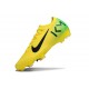 Botas de Futbol Nike Mercurial Vapor XVI Elite FG Mbappe Amarillo Verde Negro