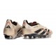 Botines de Futbol adidas Predator Elite FG Platino Met Negro Rojo